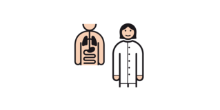 Ärztin für Innere Medizin Grafische Darstellung Ärztin für Innere Medizin